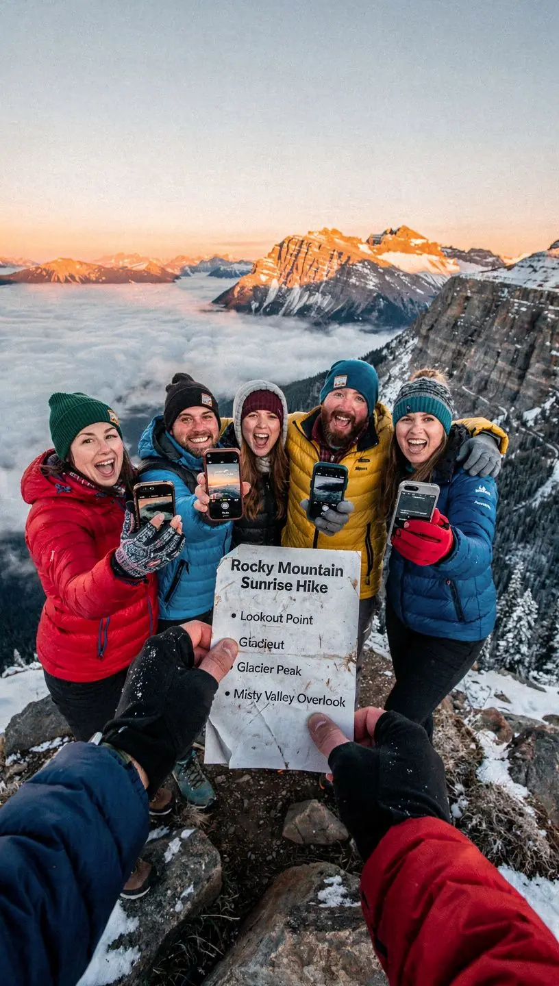 Дорога, извивающаяся через лес, с яркими осенними листьями на деревьях.